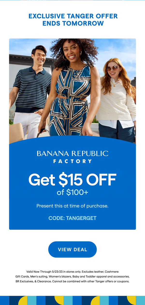 Jot This Down Tanger Outlets