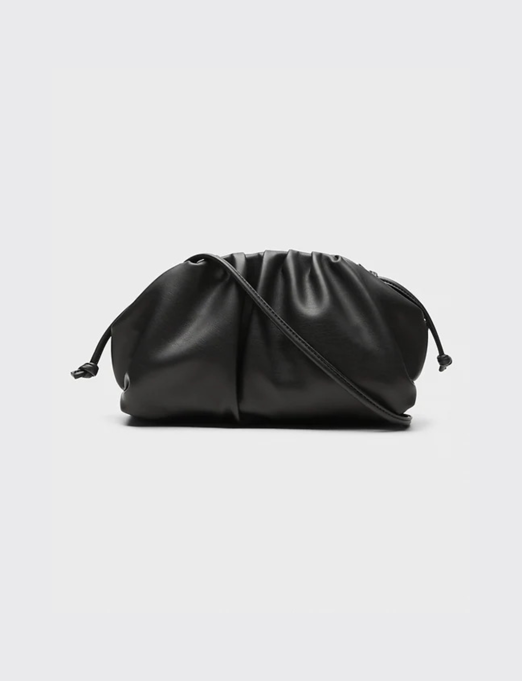 Soft Pouch Crossbody - Black